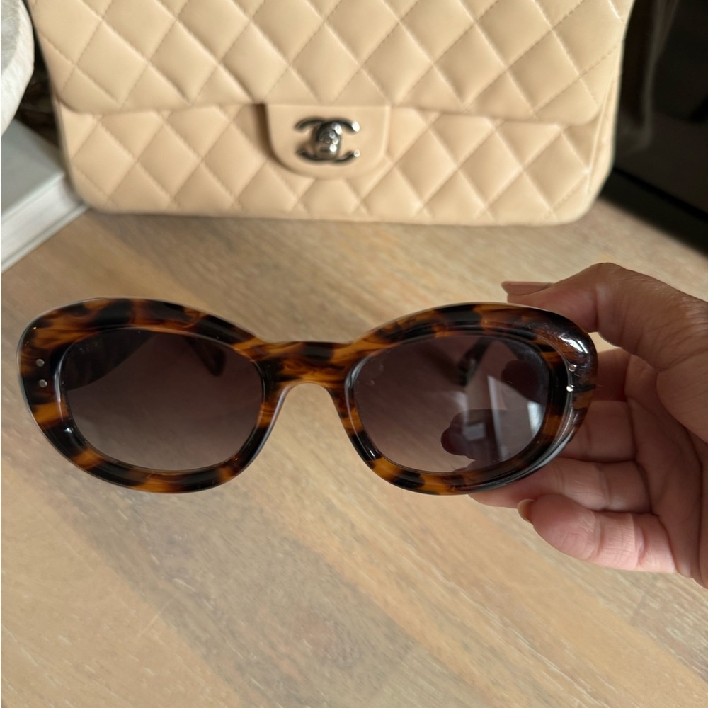 KREWE Tortoise Shell Sunglasses